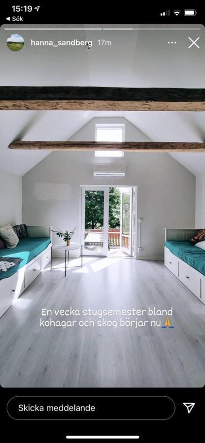 Villa Mysig Stuga Naera Aestad Vingard & Spa Extérieur photo